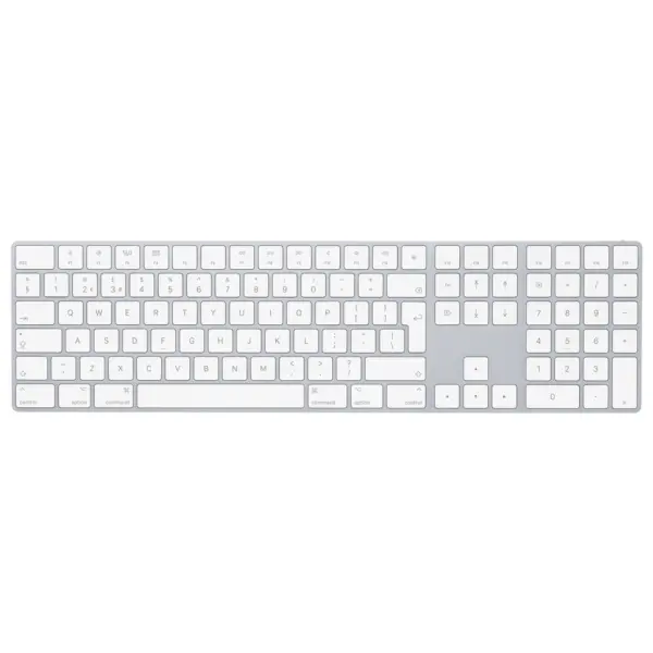 Apple Magic Keyboard with Numeric Keypad ( White - Space Gray )