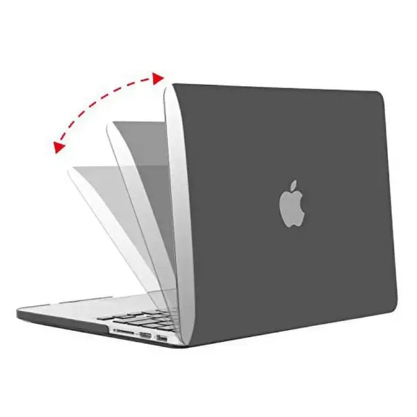 Cover Transparent (Black Color) Protective for Apple MacBook Pro & Air - All Models - Image 3