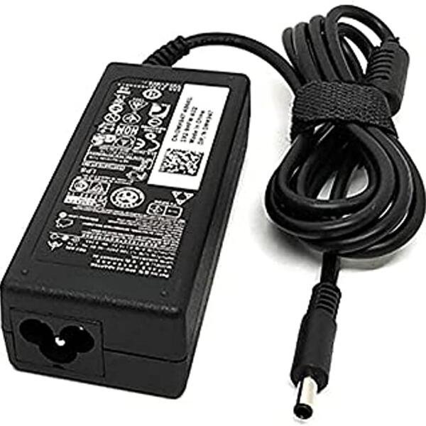 Laptop ac adapter for dell 19.5v 3.34a 65w-dc with pin - Image 1