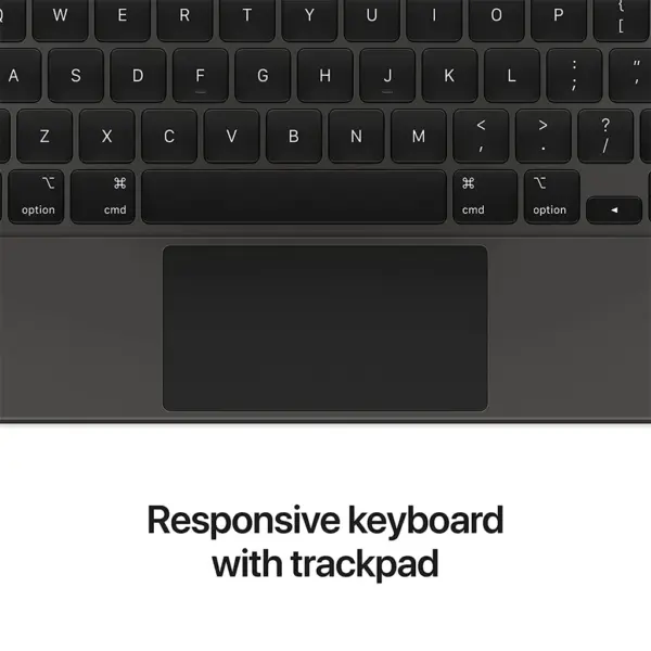 Apple Magic Keyboard - Black | Compatible with iPad Pro 11" (1st-4th Gen), 12.9" (1st-6th Gen) & iPad Air (4th-6th Gen) - Image 3