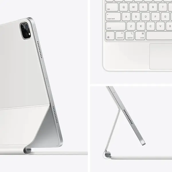 Apple Magic Keyboard - White | Compatible with iPad Pro 11" (1st-4th Gen), 12.9" (1st-6th Gen) & iPad Air (4th-6th Gen) - Image 6