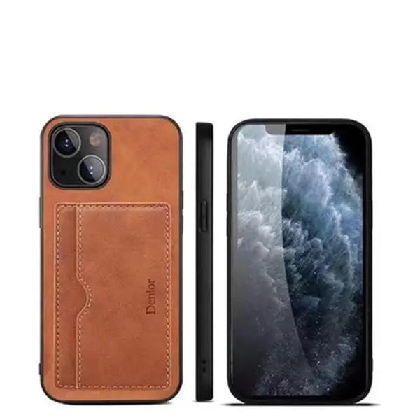 Cover Visa Leather 2 For Apple iPhone ( 12 to 13 Pro Max ) - Image 1