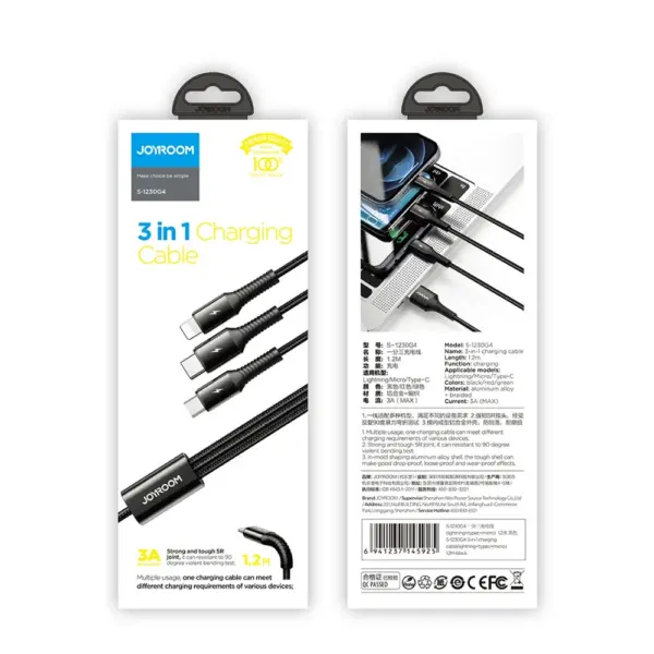 JoyRoom Cable S123 3 in 1