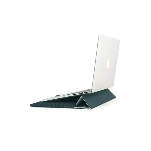 Stand Sleeve For Apple MacBooks works on all sizes up to 16 inch - Dark Blue - Image 4