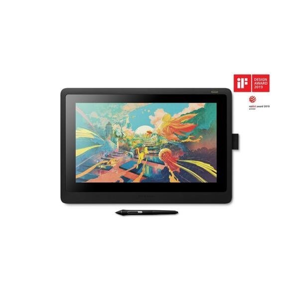 Wacom PTH460K0A Intuos Pro Digital Graphic Drawing Tablet for Mac or PC - Image 1
