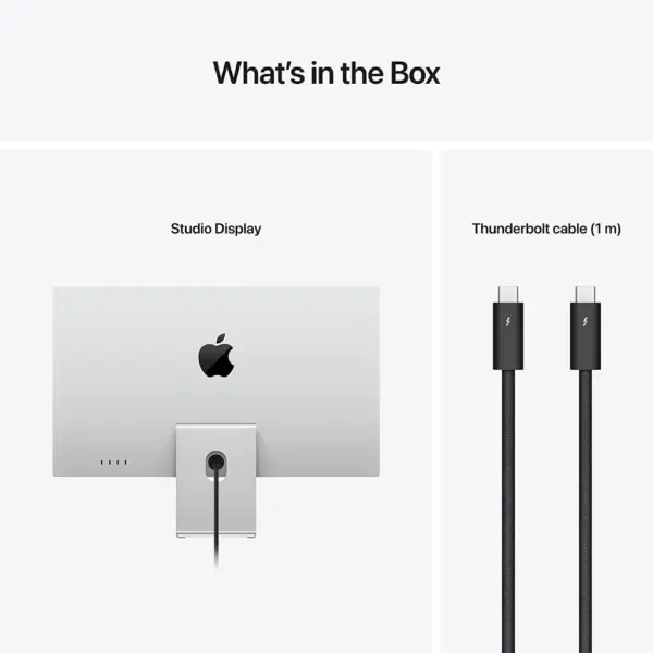 Apple Studio Display – 27-inch 5K Retina, Standard or Nano-Texture Glass, Tilt-Adjustable Stand - Image 6