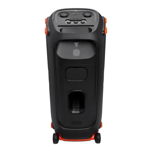JBL - Partybox 710 Speaker with Powerful Sound, Built-in Lights and Extra Deep Bass, IPX4 Splash Proof, App/Bluetooth Connectivity, Made for Everywhere with a Handle and Built-in Wheels - Image 3