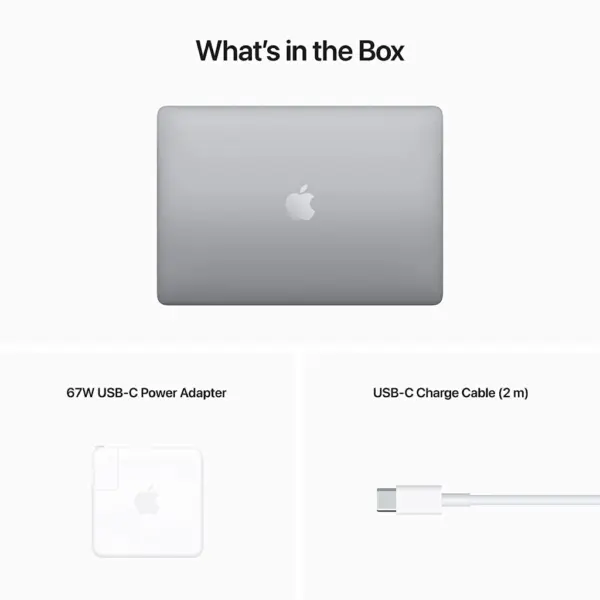 Apple MacBook Pro with M2 chip 13-inch Retina display, 8GB RAM, (256GB or 512GB SSD) - Space Gray - Image 3