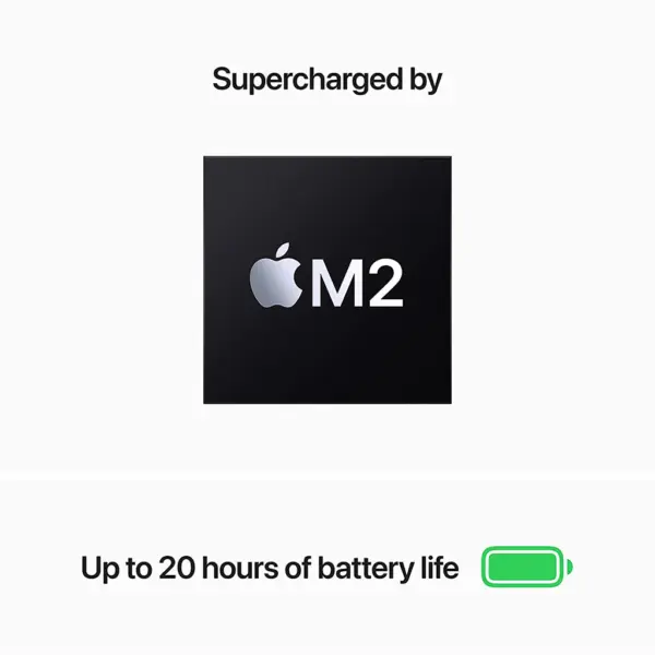 Apple MacBook Pro with M2 chip 13-inch Retina display, 8GB RAM, (256GB or 512GB SSD) - Space Gray - Image 6
