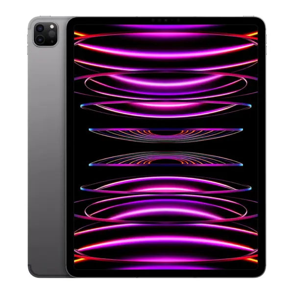 Apple 12.9-inch iPad Pro with M2 Chip (Wi-Fi only or with Celluar, 128gb or 256GB or 512GB or 1TB) - Space Gray (6th Generation)