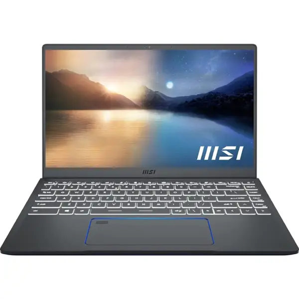 MSI Prestige 14-inch FHD Ultra Thin and Light Professional Laptop: Intel Core i7-1260P GTX 1650 16GB LPDDR4X 512GB NVMe SSD - Image 1