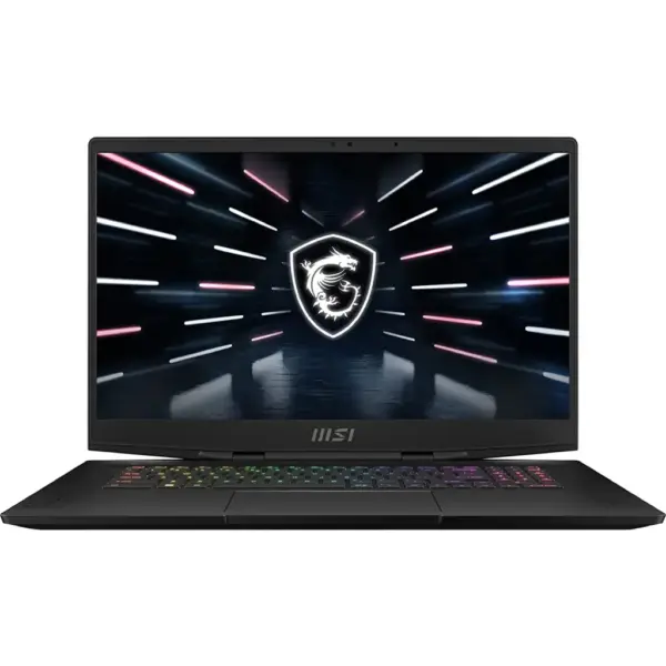 MSI Stealth GS77 17.3" UHD 4K 120Hz Ultra Thin & Light Gaming Laptop: Intel Core i9-12900H RTX 3080 Ti 32GB DDR5 1TB NVMe SSD, USB-Type C, Thunderbolt 4, CNC Aluminum, Win11 Pro - Image 1
