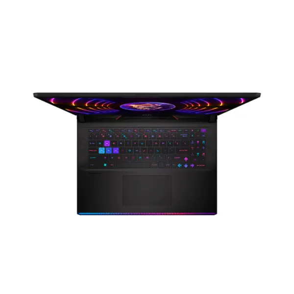 MSI Raider GE78 HX 17.3-inch QHD+ 240Hz Gaming Laptop: Intel Core i9-13980HX, RTX 4090, 32GB DDR5, 2TB NVMe SSD, Thunderbolt 4, USB-Type C, Cooler Boost 5, Win 11 Pro - (Dark Gray Color) - Image 4