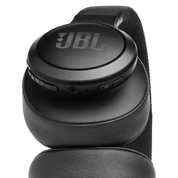 JBL LIVE 500BT Headphones with Voice Control - Color: Black - Image 4