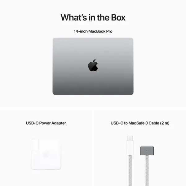 Apple MacBook Pro 14-inch Liquid Retina Display, with M2 Pro Chip ( 10Core CPU or 12Core CPU, 16Core GPU or 19Core GPU ), 16GB Ram, 512GB SSD or 1TB SSD - Space Gray - Image 6