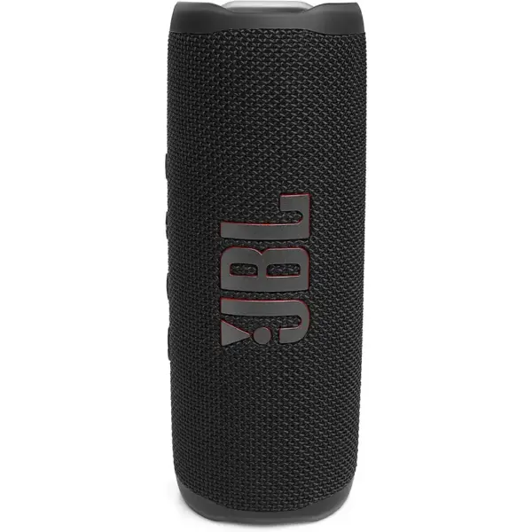 JBL Flip 6 Portable Waterproof Speaker With Original Pro Sound, 2 way speaker, Deep Bass and Powerful Sound, 12 Hours Battery - Black - Image 1