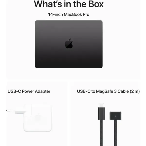 Apple MacBook Pro M3 Pro chip with 11‑core CPU, 14‑core GPU: 14.2-inch Liquid Retina XDR Display, 18GB Memory, 512GB or 1TB SSD - Space Black , (MRX33 - MRX43) - Image 6