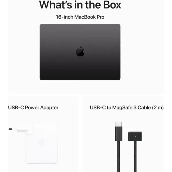 Apple MacBook Pro M3 Pro chip with 12‑core CPU, 18‑core GPU: 16.2-inch Liquid Retina XDR Display, ( 18GB or 36GB Unified Memory ), 512GB SSD - Space Black , (MRW13 - MRW23) - Image 2