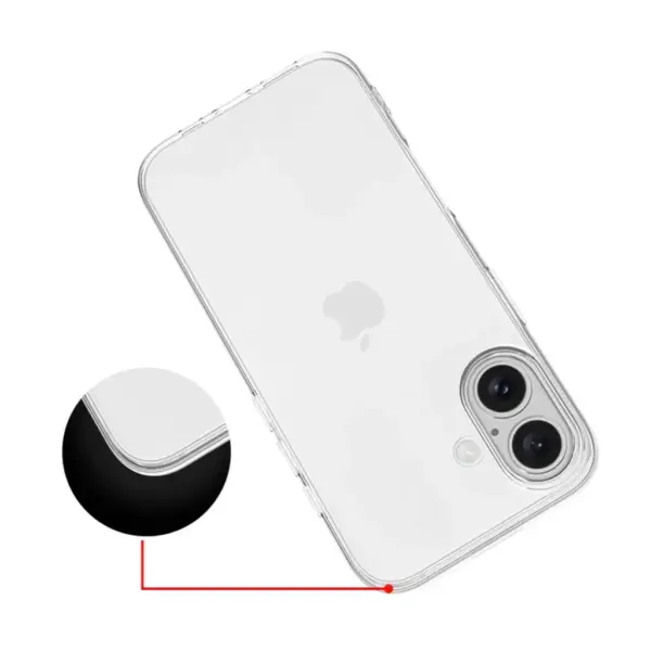 Apple Iphone 16 (6.1‑inch) - 16 plus (6.7‑inch) Transparent Cover - Image 5