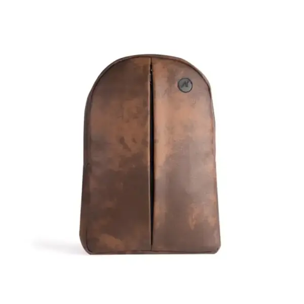 Leather Backpack | Durable & Stylish Backpack for Work & Travel - Black & Brown - Image 2