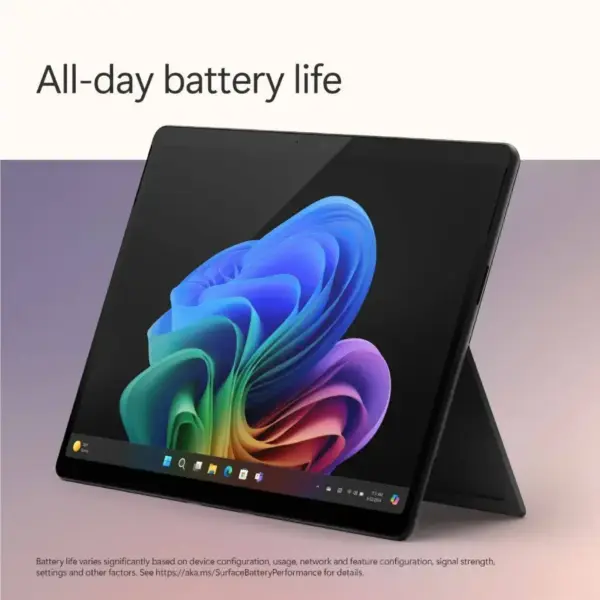 Microsoft Surface Pro 11th Edition Copilot+ PC – 13" OLED Touchscreen, Snapdragon X Elite, 16GB RAM, 512GB SSD – Black - Image 3