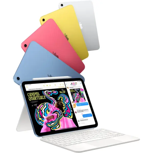 New Apple iPad 11-inch With A16 chip (Wi-Fi , 128GB) - (Blue - Yellow) - Image 5