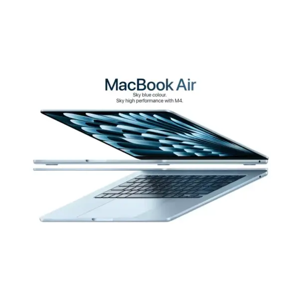 Apple MacBook Air - 15 inch ( M4 ,10CPU- 10GPU ) , 16GB - 24GB RAM , 256GB - 512GB , Sky Blue, Midnight - Image 3