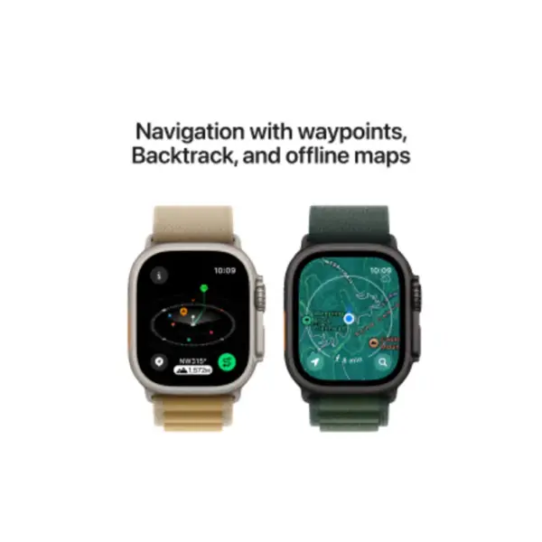 Apple Watch Ultra 2 - 49mm - Black With Black Ocean Band - Image 5