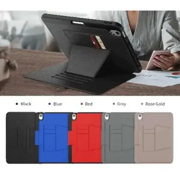 Mag Alfa iPad Cover – Black & Blue Protective Case for All iPad Models - Image 1