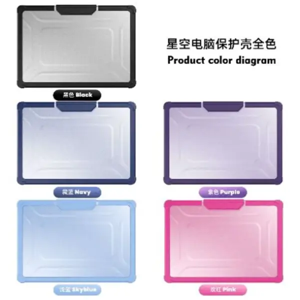 Megatron MacBook Cover – Shockproof Protective Case in Black, Blue, Brown & Gray | Sleek & Durable Design - Image 1