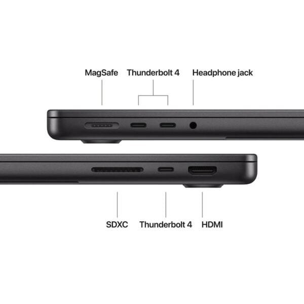 MacBook Pro 14-inch M5 2024 – 16GB RAM, 512GB SSD – Space Black | MDE04 – New - Image 8