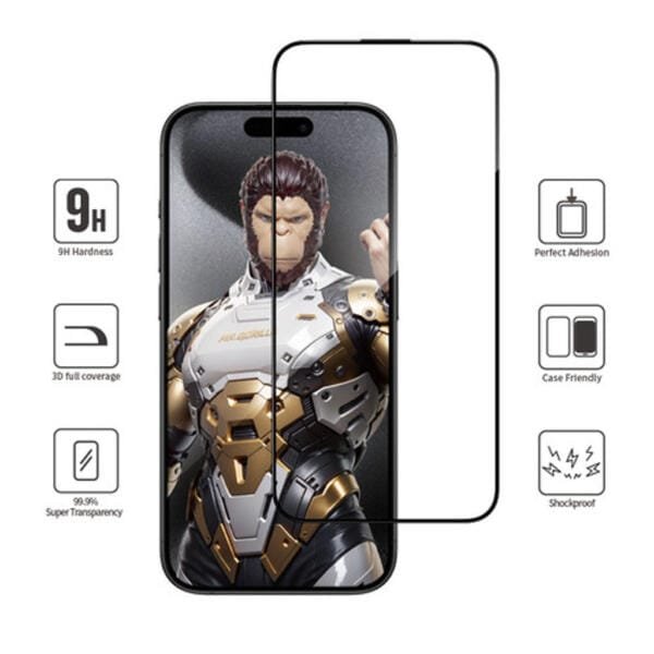 Coating Gorilla Glass Screen Protector for iPhone- Ultra-Tough Tempered Glass - Image 1