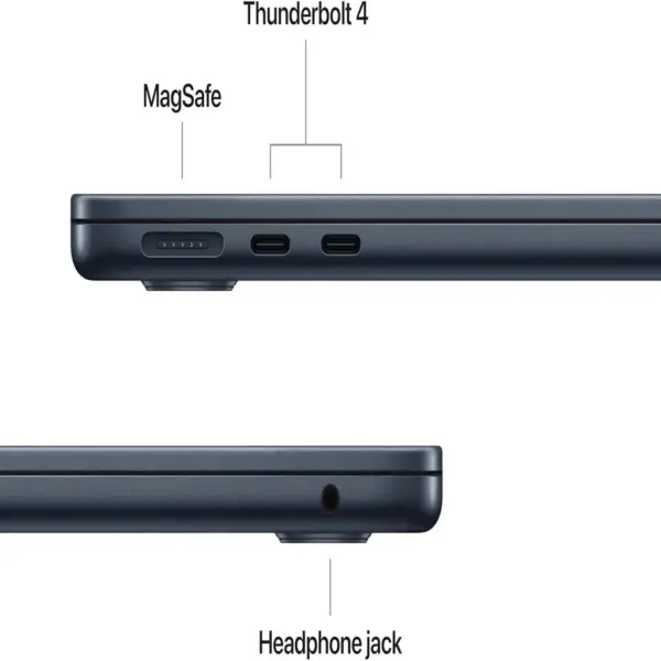 Apple MacBook Air - 13 inch ( M5 ,10CPU- 10GPU ) , 24GB RAM , 1TB , Midnight - MDHG4 - Image 7